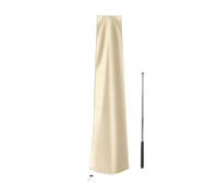 Housses de protection pour parasol de terrasse avec barre de support | Housse de protection d'extérieur pour parasol déporté pour jardin, terrasse, piscine, meubles, fête