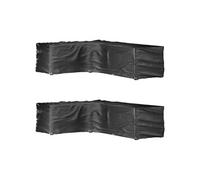 vidaXL Housses de salon de jardin en L 2 pcs 18 œillets 220x285x80 cm