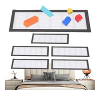 Housses de ventilation magnétiques | Grille d'aération en maille pour sol, plafond, maison, cuisine, salle de bain, chambre à coucher, buanderie, bureau, CVC
