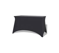 Vidaxl Housses Extensibles Pour Table 2 Pcs 120x60,5x74 Cm Anthracite