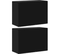 Housses meubles de jardin 2 pcs 6 œillets barbecue 180x80x125cm