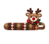 Housses Poignée De Porte Noël Protection Décorative Et Festive Aux Fêtes | Protège-Poignée de Porte Pour Placard Armoire Meuble Vasque Salle de Bain Penderie Commode Chambre Salon D