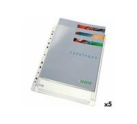 Leitz Multiperfored Pvc A4 170 Microns Plastic Cover 10 Units Clair Enfants
