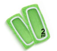 HOUSY Chiffons capture de poussière compatibles avec Swiffer Mop - Casquettes en éponge microfibre pour balai laveuse (2 pièces vertes, unique)