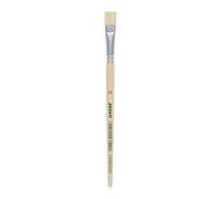 houxin Jolly - Lot de 12 pinceaux à Poils n° 12 - Idéal pour l'aquarelle, Les craies de Cire, Les Effets aquarelles - Durable - avec Aspect Bois - pour l'école, Les Cours d'art, la Peinture sur