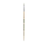houxin Jolly - Lot de 12 pinceaux à Poils n° 2 - Boîte en Carton - Idéal pour l'aquarelle, Les craies de Cire, Les Effets aquarelles - Durable - Aspect Bois - pour l'école, Les Cours d'art, la