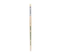 houxin Jolly - Lot de 12 pinceaux à Poils n° 6 - Boîte en Carton - Idéal pour l'aquarelle, Les craies de Cire, Les Effets aquarelles - Durable - Aspect Bois - pour l'école, Les Cours d'art, la