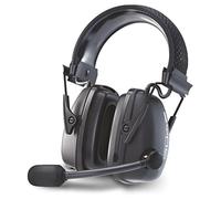 Howard Leight Casque Antibruit Sync Wireless sans Fil, Noir, Avec Tout Appareil Compatible Bluetooth, Microphone Avec Bonnette Anti-Vent, Cable USB, SNR 32 dB, 1034510