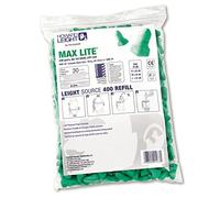 Howard Leight Maximum Lite Bouchons d'Oreille à Usage Unique en Mousse en Polyuréthane, Taille Universelle, Forme Cloche, Non-Cordé, SNR 38 dB, 1013048 (Sachet de Recharge 200 Paires)