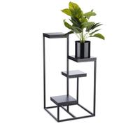 Howhomely étagère de plantation 4 étages - escalier plante 79 cm H - Noir Banque de fleurs
