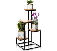 Howhomely étagère de plantation 4 niveaux - escalier à plantes 79 cm h - bancs à fleurs en bois