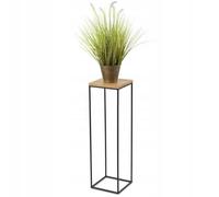 HowHomely Support moderne en métal pour plantes 80 cm
