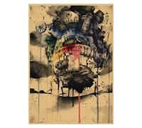 Howl's Moving Castle Poster Studio Ghibli - 42 x 30 cm (Style 01)