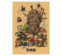 Howl's Moving Castle Poster Studio Ghibli - 42 x 30 cm (Style 15)