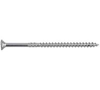 HOX® Lot de 75 vis professionnelles universelles à bois avec homologation technique européenne/filetage partiel / 6 x 50 mm
