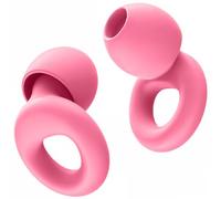 HOYIO Boule Quies, Bouchon d'Oreille, Bouchons d'Oreilles Anti Bruit SNR 27 dB, Bouchons Oreilles pour Dormir et pour les Concerts, Lavables et Réutilisables, Silicone, 8 Embouts, Rose