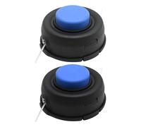 Hoypeyfiy Tête de débroussailleuse T35 M10 × 1,25 mm Filetage gauche de rechange pour Husqvarna 128L 128LDx 128RJ 323L Tap Advance Straight Shaft Trimmer Head