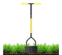 Hozaenwa Outil à Découper l', Tranchant Jardin Manuel Dentelé, Manche Ergonomique Bêche Acier, Racloir pour Nettoyage Pelouse Massifs Escaliers Aménagement Extérieur