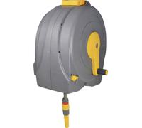 Hozelock 100-101-620 Fast Reel Wandschlauchhalter mit 30m Dévidoir de tuyau 30 m 1 pc(s) jaune, gris