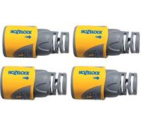 HOZELOCK - 2 Raccords d'Arrosage Plus Ø 12,5mm - 15mm (1/2"- 5/8") Soft Touch : Étanche, Anti-Dérapant, Embout Flexible et Allongé Évitant Vrillage, Hernie et Fuite [2050P0025] (Lot de 2)