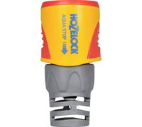 Hozelock 2055 6000 plastique Adaptateur de tuyau raccord enfichable, Ø 12 à 15 mm (1/2\ ) avec système aquastop