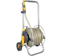 Hozelock 2436R0000 Hozelock Metallschlauchwagen mit 30m Schlauch 1/2\ Dévidoir de tuyau sur roues nu 1/2 pouce 1 pc(s) gris