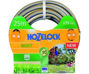 Hozelock 6225P0000, 25 m, Gris, Jaune, Tuyau seulement, PVC, 1,9 cm, France