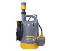 Hozelock 76020000 Pompes submersibles Flowmax 7500 : pour eau claire ou sale, entièrement équipée (compatible tuyaux Ø 15/19/25/32 mm), profondeur d'immersion maximale de 7 m, pompes jusqu'à 7500 l/h
