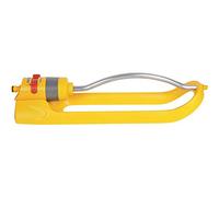 HOZELOCK - Arroseur Oscillant Plus 180 M² : Arroseur sur Traineau Petite Surface, Idéal pour Pelouse et Plantes Établies, Zone d'Oscillation Réglable, 15 Jets pour un Arrosage Uniforme [2972P0000]
