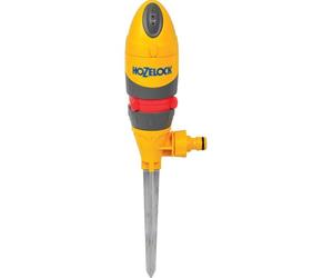 HOZELOCK - Arroseur Rotatif Plus 314 M² : Arroseur Pulvérisateur sur Pic Grande Surface (Ø 20M), Ultra Uniforme grâce Au Moteur Hydraulique, 5 Jets, Direction d'Arrosage Réglable 360° [2332P0000]