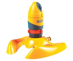 HOZELOCK - Arroseur Rotatif Pro 314 M²: Arroseur Pulvérisateur sur Socle Grande Surface Ø 20M, Ultra Uniforme grâce au Moteur Hydraulique et aux 2 Schémas de Pulvérisation, Direction 360° [2336P0000]