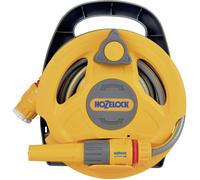 HOZELOCK - Mini Dévidoir Micro Reel 10 M : Idéal pour les Patios, Balcons et Petits Jardins, design Compact et Pratique "Click & Go", Fournis avec 1 lance d'Arrosage, Prêt à l'Emploi [2427 0000]