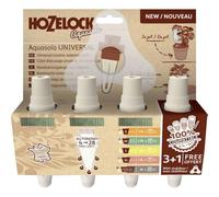 Hozelock - Cônes d'arrosage universels Aquasolo de Taille Moyenne pour Bouteilles de 1,5 L à 5 L, offrant jusqu'à 25 Jours d'arrosage pour Plantes d'intérieur/extérieur, stabilisateur Inclus, idéal