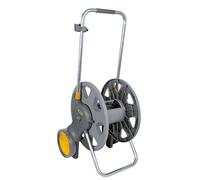HOZELOCK - Dévidoir Chariot Plus 90 M Non Équipé : Capacité Max 90 M, Grandes Roues, Stable, Rangement et Mousse sur la Poignée , Livré avec 2 Raccords [2448 0000]