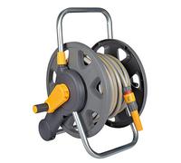 HOZELOCK - Dévidoir de Tuyau Équipé 25 M 2-en-1 : Capacité Max 45 M, Sur Pied ou Fixé au Mur, un Corps Principal Léger et Robsute pour une Durabilité et une Flexibilité d'Utilisation [2431R0000]