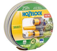 HOZELOCK - Kit Complet Tuyau d'Arrosage Select Ø 12,5mm (1/2") 25 M : Tuyau pour Arrosage de Jardin, Polyvalent, Souple, Résistant aux Intempéries, Prêt à l'Emploi [6025P9000]