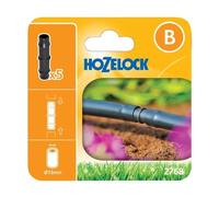 Hozelock Lot de 5 connecteurs droits 13 mm