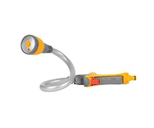 HOZELOCK - Pistolet d'Arrosage Flexi Spray : Pistolet-lance à Mémoire de Forme Multi-Tâches (lance, Pistolet, Arroseur), Ergonomique, Vérouillable et Contrôle du Débit, 4 Jets [2683 0000]