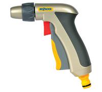 Hozelock Pistolet d'arrosage Jet Droit Plus – Métal, ergonomique, verrouillable, 2 jets [2690 6001]