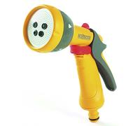 HOZELOCK - Pistolet d'Arrosage Multi-Jets : Idéal pour un Usage Quotidien, Pistolet Multi-Tâches, Fonction Vérouillage et Contrôle du Débit, 5 Jets, Vrac [2676 6002]