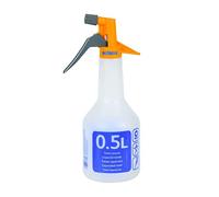 HOZELOCK - Pulvérisateur à Gâchette Spraymist 0,5 L : Idéal pour les Applications d'Intérieur, Buse Réglable 2 Jets, Jet Fin et Pulvérisation Moyenne [4120P0000], Jaune/Blanc