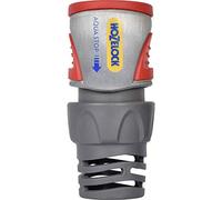 Hozelock Raccord d'arrêt d'eau AquaStop Pro métal pour tuyaux de 15 à 19mm 2045P0000