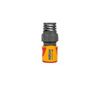 HOZELOCK - Raccord d'Arrosage Plus Aquastop Ø 19mm (3/4") Soft Touch : Aquastop, Étanche, Anti-Dérapant, Embout Flexible et Allongé Évitant Vrillage, Hernie et Fuite [2065P0000]
