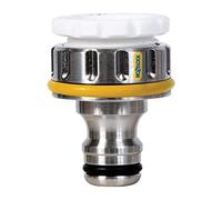 Hozelock Raccord métal pour Robinet extérieur fileté Pro 1/2'' à 3/4 2041P0000