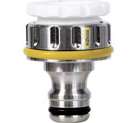 Hozelock Raccord métal pour Robinet extérieur fileté Pro 1/2'' à 3/4 2041P0000