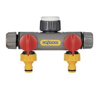 Hozelock Raccord pour robinet 2 voies 2252 0000 Ø 12–15 mm (1/2) avec vanne de régulation