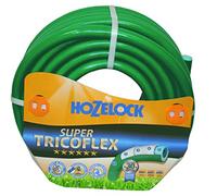 HOZELOCK - Tuyau Premium Super Tricoflex Ultimate Vert Ø 19mm (3/4") 25M: Tuyau d'Arrosage Ultra Léger, Robuste et Indéformable, Technologies "TNT Non Torsion" et "Soft&Flex", 40% PVC Recyclé [139184]