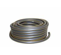Tuyau d’arrosage anti écrasement Ultramax usage domestique diamètre 25 50 m gris jaunes