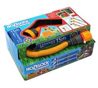 Hozelock WonderHoze Tuyau extensible 15 m + pistolet multi-spray