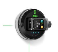 Hozo M-Cube02 Niveau laser avec mesure verte de 50 m, rotation à 360° pour mesure P2P et détecteur de centre, support mural pour accrochage d'images, rénovation, bricolage, application Bluetooth